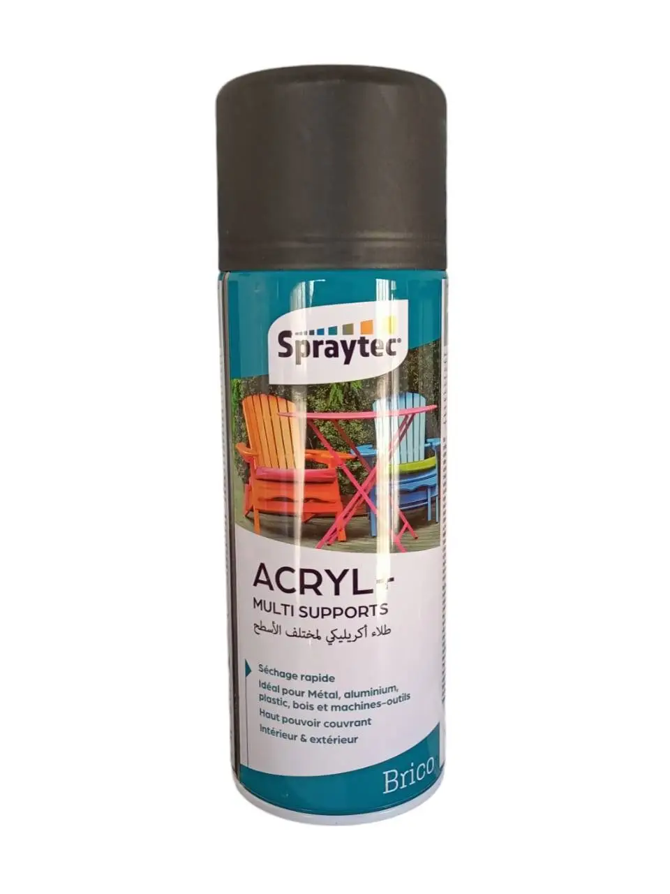 PEINTURE SPRAY NOIRE MAT