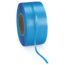 FEUILLARD EN PLASTIQUE PP BLEU 12 MM