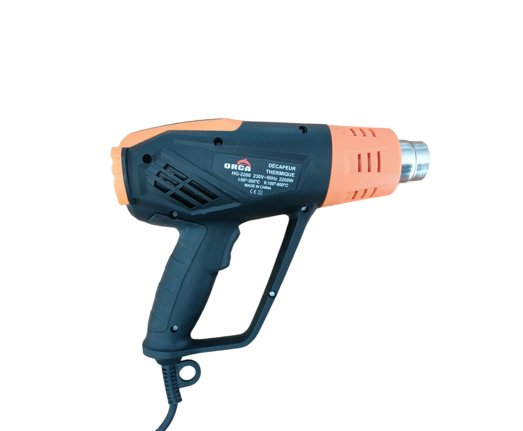 DECAPEUR DE PEINTURE THERMIQUE 230V 2200W HG2200 ORCA – Image 2