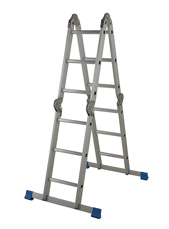 ECHELLE MULTI-POSITIONS 4 X 3 MARCHES ECHELLE PLUS