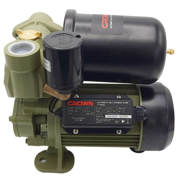 POMPE A EAU 220V AVEC SERVOMATIC CT35045 CROWN – Image 2
