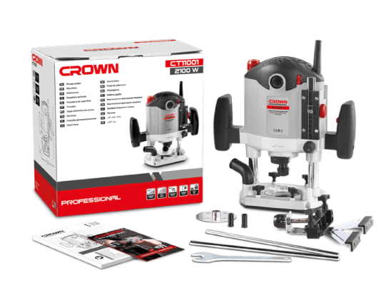 DEFONCEUSE ELECTRIQUE 8MM 1050W CT11012 CROWN – Image 2